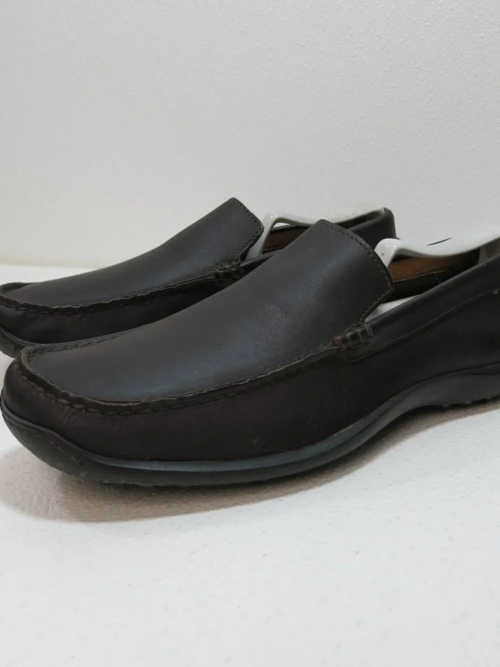 Banana Republic Handsewn Moccasin Leather Casual Comfort Footwear Shoes 9.5 D